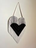 Western Heart Tote Bag - Long Fringe